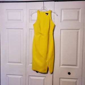 Banana Republic Bi-Stretch Racer-Neck Sheath Dress